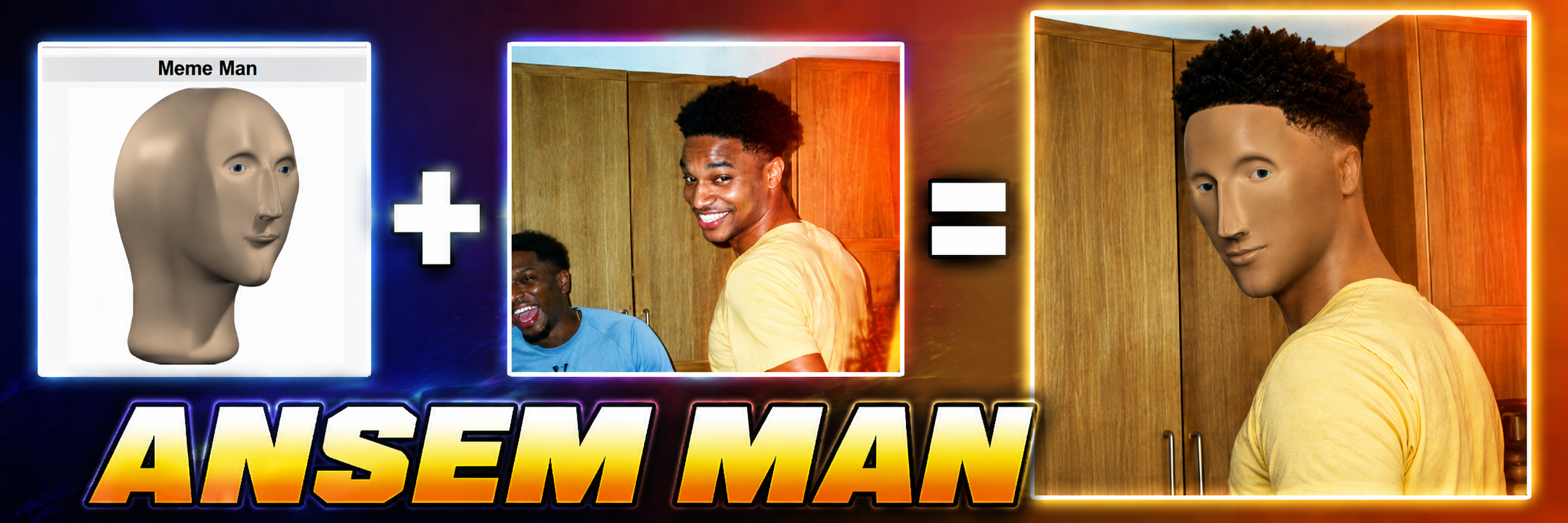 Meme Man + Ansem = Ansem Meme Man